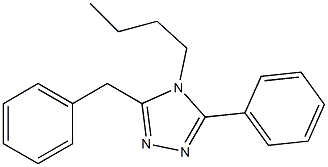 4-Butyl-5-phenyl-3-benzyl-4H-1,2,4-triazole