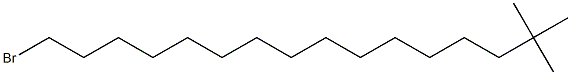 1-Bromo-15,15-dimethylhexadecane Structure