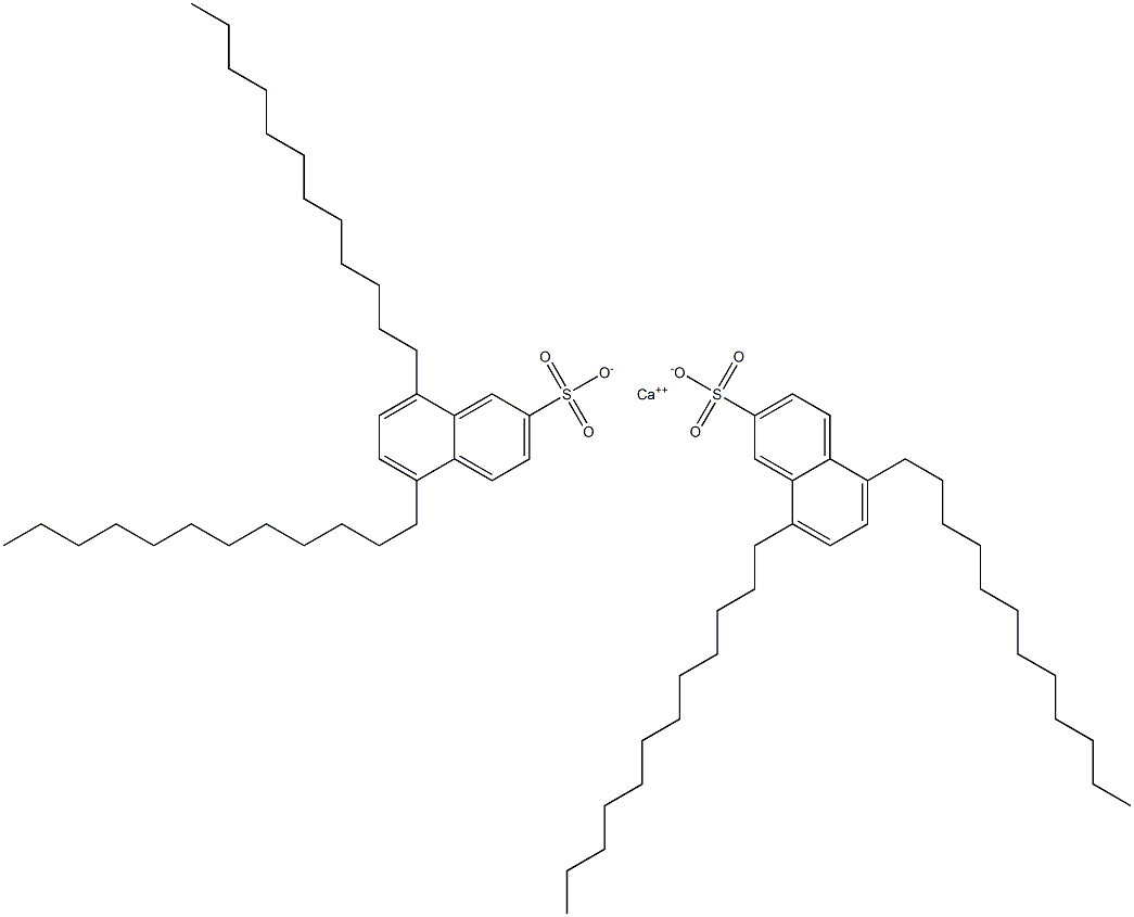  Bis(5,8-didodecyl-2-naphthalenesulfonic acid)calcium salt