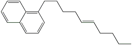 1-(5-Decenyl)naphthalene 结构式