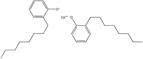 Calcium bis(2-octylphenolate) Structure