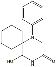 1-Phenyl-5-hydroxy-1,4-diazaspiro[5.5]undecan-3-one|