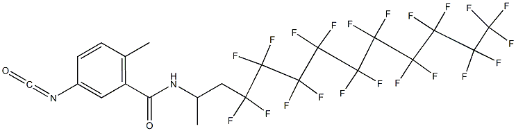 3-Isocyanato-6-methyl-N-[2-(henicosafluorodecyl)-1-methylethyl]benzamide