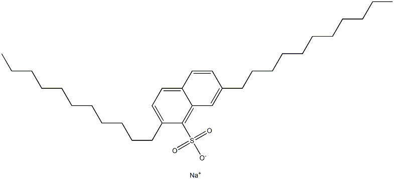  2,7-Diundecyl-1-naphthalenesulfonic acid sodium salt