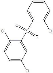 2,5-Dichlorophenyl 2-chlorophenyl sulfone Structure