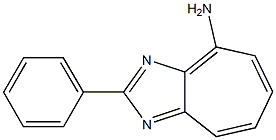 2-Phenyl-4-aminocycloheptimidazole Struktur