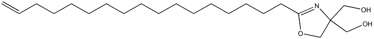 4,4-Bis(hydroxymethyl)-2-(16-heptadecenyl)-2-oxazoline Structure