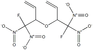 Ethenyl(2-fluoro-2,2-dinitroethyl) ether Structure