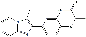 6-(3-Methyl-imidazo[1,2-a]pyridin-2-yl)-2-methyl-2H-1,4-benzothiazin-3(4H)-one