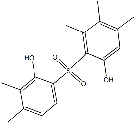 2,2'-Dihydroxy-3',4,4',5,6-pentamethyl[sulfonylbisbenzene]