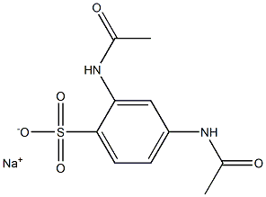2,4-Di(acetylamino)benzenesulfonic acid sodium salt