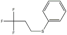 3-(Phenyl)thio-1,1,1-trifluoropropane Structure