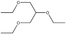 1-O,2-O,3-O-Triethylglycerol,,结构式