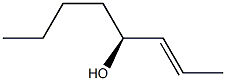 [S,(+)]-2-Octene-4-ol Structure