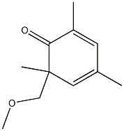  2,4,6-Trimethyl-6-[methoxymethyl]-2,4-cyclohexadien-1-one