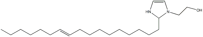 2-(10-Heptadecenyl)-4-imidazoline-1-ethanol 结构式