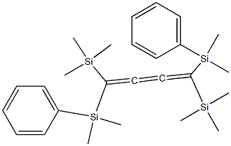 (Z)-1,4-Bis(dimethylphenylsilyl)-1,4-bis(trimethylsilyl)-1,2,3-butanetriene|