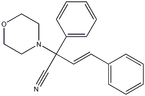 2,4-Diphenyl-2-morpholino-3-butenenitrile