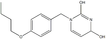  1-(4-Butoxybenzyl)-1,4-dihydropyrimidine-2,4-diol