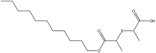2,2'-チオビス(プロピオン酸ウンデシル) 化学構造式
