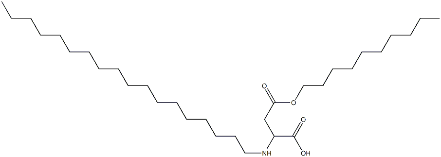  2-Octadecylamino-3-(decyloxycarbonyl)propionic acid