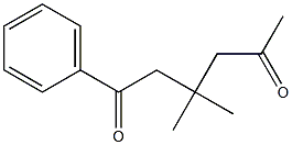 1-Phenyl-3,3-dimethylhexane-1,5-dione Structure