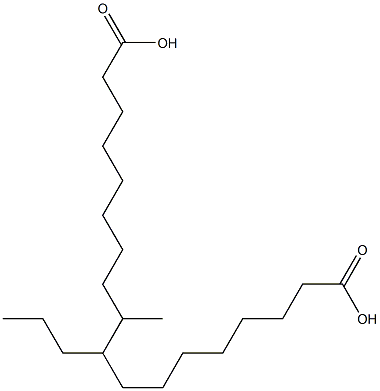 Dioctanoic acid 2,3-hexanediyl ester Structure