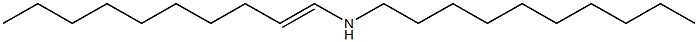 N-Decyl-1-decenylamine Structure