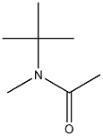 N-メチル-N-tert-ブチルアセトアミド 化学構造式