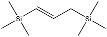 1-Propene-1,3-diylbis(trimethylsilane) Structure