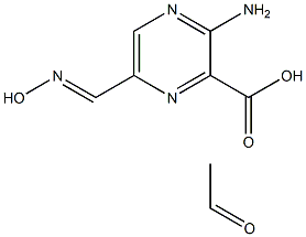 [2-Amino-5-[(hydroxyimino)methyl]pyrazine-3-carboxylic acid ethyl]1-oxide