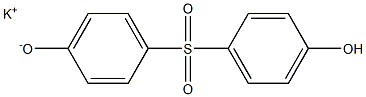 カリウム4-(4-ヒドロキシフェニルスルホニル)フェノラート 化学構造式