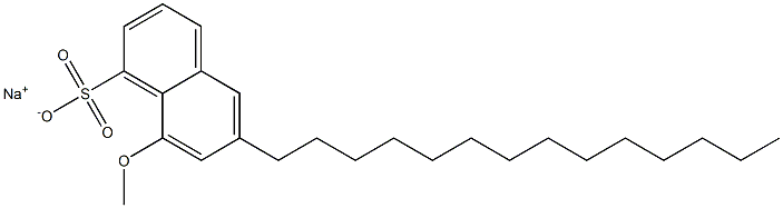 8-Methoxy-6-tetradecyl-1-naphthalenesulfonic acid sodium salt
