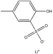  2-Hydroxy-5-methylbenzenesulfonic acid lithium salt