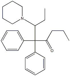 5,5-Diphenyl-6-piperidino-4-octanone