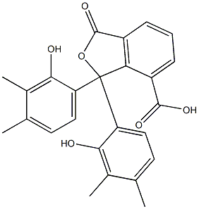 1,3-Dihydro-1,1-bis(2-hydroxy-3,4-dimethylphenyl)-3-oxoisobenzofuran-7-carboxylic acid