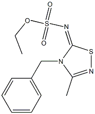 3-Methyl-4-benzyl-5-ethoxysulfonylimino-4,5-dihydro-1,2,4-thiadiazole