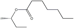 (+)-Heptanoic acid (S)-sec-butyl ester