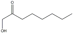 1-Hydroxyoctan-2-one,,结构式