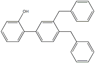 2-(3,4-Dibenzylphenyl)phenol Structure