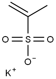 1-Propene-2-sulfonic acid potassium salt 结构式