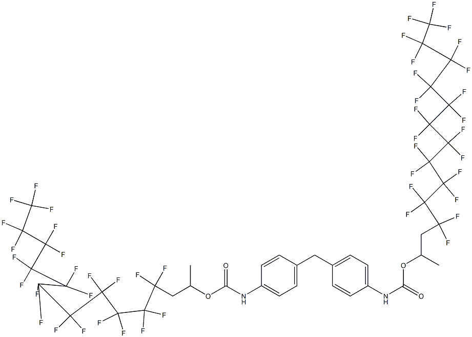 4,4'-Methylenebis[N-[1-methyl-2-(tricosafluoroundecyl)ethyl]oxycarbonylaniline]