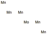 ペンタマンガン-モリブデン 化学構造式