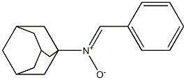 N-(1-Adamantyl)benzenemethanimine N-oxide 结构式