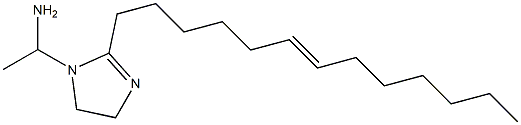 1-(1-Aminoethyl)-2-(6-tridecenyl)-2-imidazoline Struktur