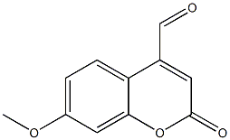  7-Methoxy-2-oxo-2H-1-benzopyran-4-carbaldehyde