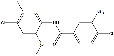 3-Amino-4,4'-dichloro-2'-methoxy-5'-methylbenzanilide