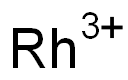 ロジウム(III) 化学構造式