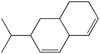 1,2,4a,7,8,8a-Hexahydro-7-isopropylnaphthalene 结构式