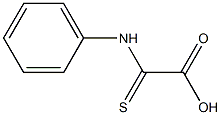 Anilinothioxoacetic acid Structure